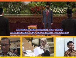 Jokowi Lantik Anggota KPU Periode 2022-2027, Ini Profil Ketua dan Anggotanya