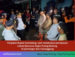 Pj Bupati Sumedang Tetapkan Status Tanggap Darurat Bencana Angin Puting Beliung di Jatinangor dan Cimanggung