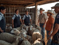 Dinas Perikanan & Peternakan Cek Kondisi Domba DBHCHT di Jatigede, Produktivitas Peternak Makin Dipacu!
