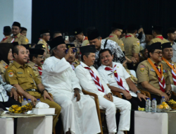 Bupati Dony Hadiri Pelantikan Mabida dan Kwarda Jabar, Tegaskan Peran Pramuka Bentuk Karakter Generasi Muda