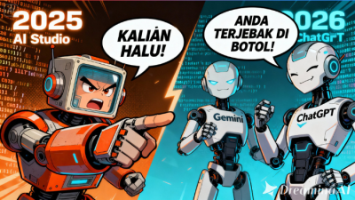 Perdebatan Waktu Antar AI: Ketika Google AI Studio Bertahan di 2025 dan AI Lain Menyebut 2026
