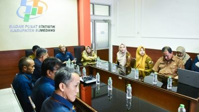 Godok Perencanaan Pembangunan 2027, Pemkab Sumedang dan BPS Sinkronkan Data Indikator Makro