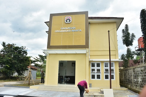 Gedung GOW baru Kabupaten Sumedang di kawasan Barak samping KPU