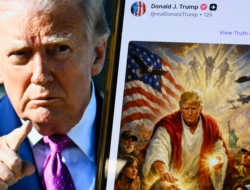 Banjir Kritik! Trump Hapus Foto AI Bergaya Yesus, Publik: “Keterlaluan!”