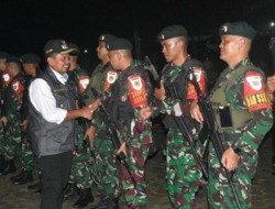 Disambut Haru dan Bangga! 424 Prajurit Yonif 301 Prabu Kian Santang Pulang Tugas dari Freeport