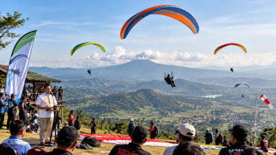West Java Paragliding Championship WJPC 2026 di Sumedang